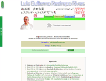 Tablet Screenshot of luisguillermo.com